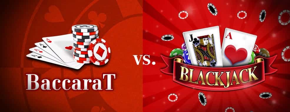 blackjack vs baccarat